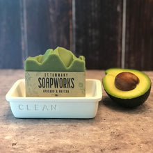 Load image into Gallery viewer, Avocado & Matcha Soap