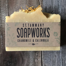 Load image into Gallery viewer, chamomile calendula soap