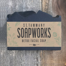 Load image into Gallery viewer, detox charcoal facial soap