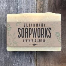 Load image into Gallery viewer, leather & smoke soap