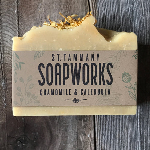 chamomile calendula soap