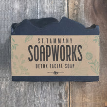 Load image into Gallery viewer, detox charcoal facial soap
