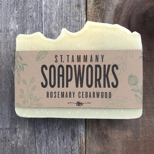 rosemary cedarwood soap